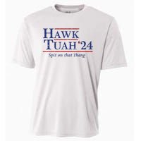 Hawk Tuah 24 Spit On That Thang Cooling Performance Crew T-Shirt