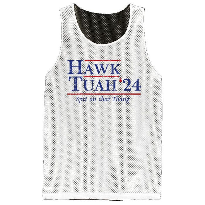 Hawk Tuah 24 Spit On That Thang Mesh Reversible Basketball Jersey Tank