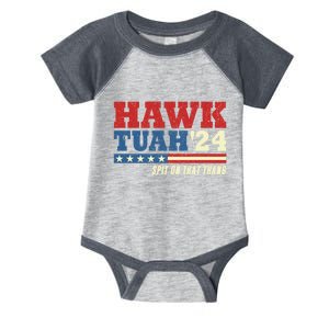 Hawk Tuah 24 Spit On That Thang Funny Saying Infant Baby Jersey Bodysuit