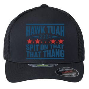 Hawk Tuah 2024 Meme Flexfit Unipanel Trucker Cap