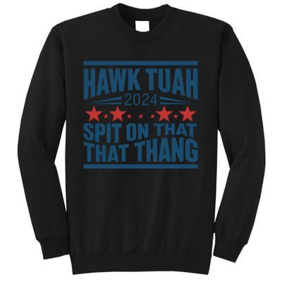 Hawk Tuah 2024 Meme Sweatshirt