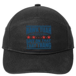 Hawk Tuah 2024 Meme 7-Panel Snapback Hat