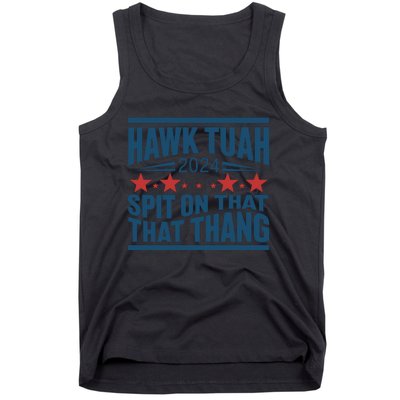 Hawk Tuah 2024 Meme Tank Top