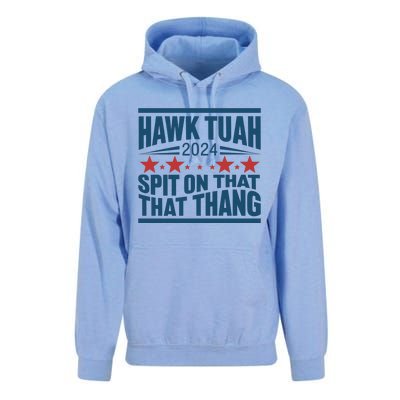 Hawk Tuah 2024 Meme Unisex Surf Hoodie