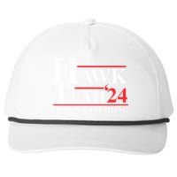 Hawk Tuah 24 Spit On That Thang Hawk Tush For President 2024 Election Parody Snapback Five-Panel Rope Hat