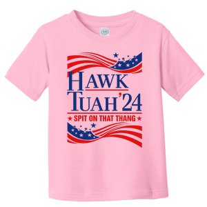 Hawk Tauh 24 Usa Flag Meme Quote Toddler T-Shirt