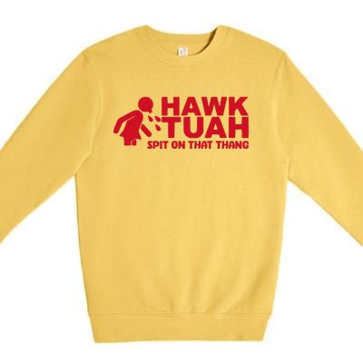 Hawk Tush 2024 Election Parody Premium Crewneck Sweatshirt