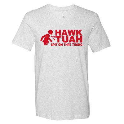 Hawk Tush 2024 Election Parody V-Neck T-Shirt