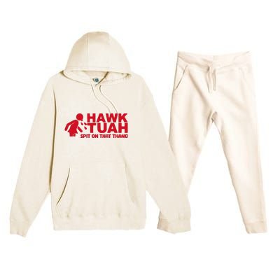 Hawk Tush 2024 Election Parody Premium Hooded Sweatsuit Set