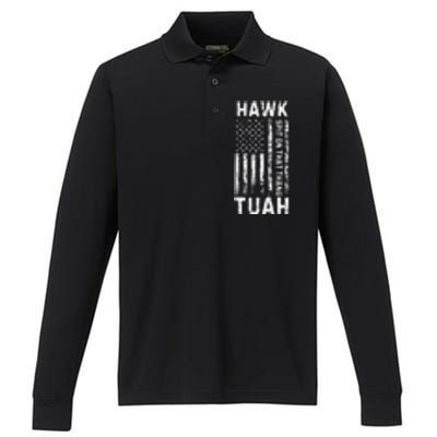 Hawk Tauh 24 Spit On That Thang Presidential Candidate Performance Long Sleeve Polo