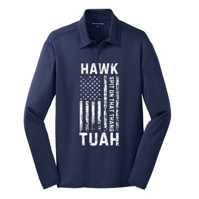 Hawk Tauh 24 Spit On That Thang Presidential Candidate Silk Touch Performance Long Sleeve Polo