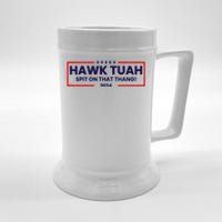 Hawk Tuah 24 Spit On That Thang Funny Saying Beer Stein