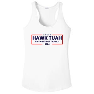 Hawk Tuah 24 Spit On That Thang Funny Saying Ladies PosiCharge Competitor Racerback Tank