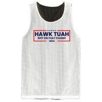 Hawk Tuah 24 Spit On That Thang Funny Saying Mesh Reversible Basketball Jersey Tank