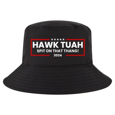 Hawk Tuah 24 Spit On That Thang Funny Saying Cool Comfort Performance Bucket Hat