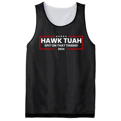 Hawk Tuah 24 Spit On That Thang Funny Saying Mesh Reversible Basketball Jersey Tank