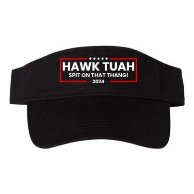 Hawk Tuah 24 Spit On That Thang Funny Saying Valucap Bio-Washed Visor