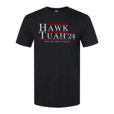 Hawk Tuah 24 Spit On That Thang Softstyle CVC T-Shirt