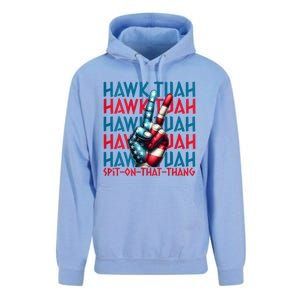 Hawk Tuah 24 Spit On That Thang Hawk Tush For President 2024 Election Parody Unisex Surf Hoodie