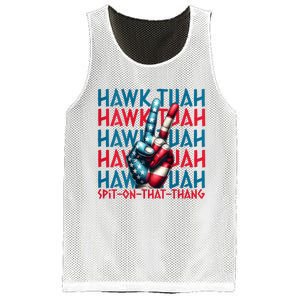 Hawk Tuah 24 Spit On That Thang Hawk Tush For President 2024 Election Parody Mesh Reversible Basketball Jersey Tank