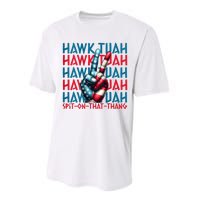 Hawk Tuah 24 Spit On That Thang Hawk Tush For President 2024 Election Parody Performance Sprint T-Shirt