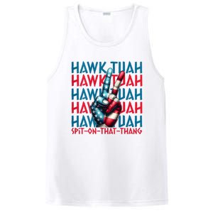 Hawk Tuah 24 Spit On That Thang Hawk Tush For President 2024 Election Parody PosiCharge Competitor Tank