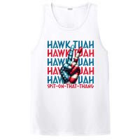 Hawk Tuah 24 Spit On That Thang Hawk Tush For President 2024 Election Parody PosiCharge Competitor Tank