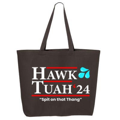 Hawk Tuah 24 Spit On That Thang Funny Meme Gift 25L Jumbo Tote