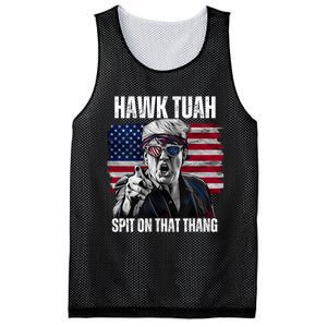 Hawk Tuah 24 Spit On That Thang Hawk Tush For President 2024 Election Parody Mesh Reversible Basketball Jersey Tank