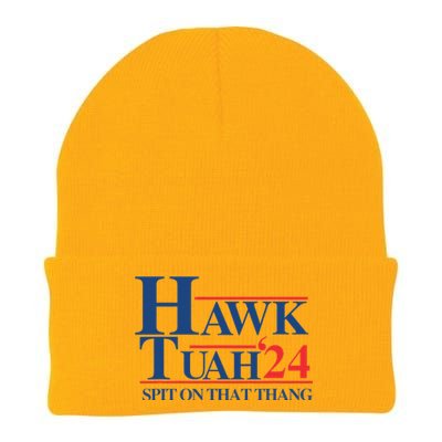 Hawk Tush 2024 Usa Flag Election Parody Knit Cap Winter Beanie