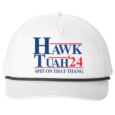 Hawk Tush 2024 Usa Flag Election Parody Snapback Five-Panel Rope Hat