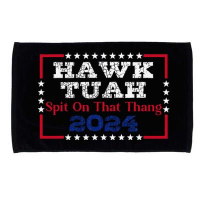 Hawk Thua 2024 Us Flag Color Viral Meme President Election Microfiber Hand Towel