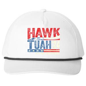 Hawk Tuah 24 Spit On That Thang Gift Snapback Five-Panel Rope Hat