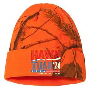 Hawk Tuah 24 Spit On That Thang Gift Kati Licensed 12" Camo Beanie