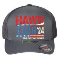 Hawk Tuah 24 Spit On That Thang Gift Flexfit Unipanel Trucker Cap