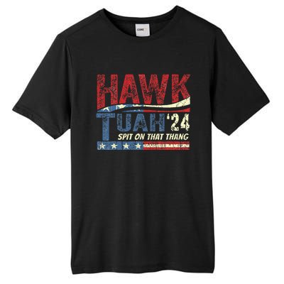 Hawk Tuah 24 Spit On That Thang Tall Fusion ChromaSoft Performance T-Shirt