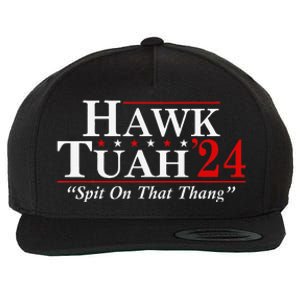 Hawk Tuah 24 Spit On That Thang Wool Snapback Cap