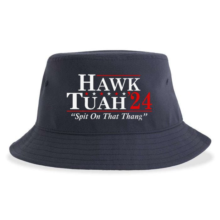 Hawk Tuah 24 Spit On That Thang Sustainable Bucket Hat