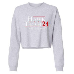 Hawk Tuah 24 Spit On That Thang Cropped Pullover Crew