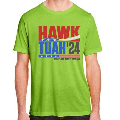 Hawk Tuah 2024 Spit On That Thang Adult ChromaSoft Performance T-Shirt