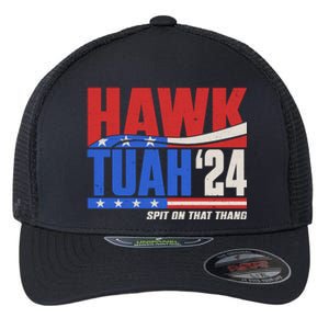 Hawk Tuah 2024 Spit On That Thang Flexfit Unipanel Trucker Cap