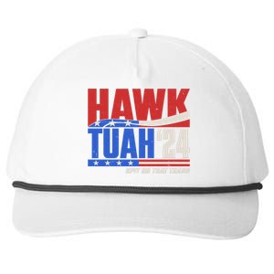 Hawk Tuah 2024 Spit On That Thang Snapback Five-Panel Rope Hat