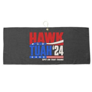 Hawk Tuah 2024 Spit On That Thang Large Microfiber Waffle Golf Towel