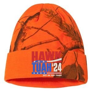 Hawk Tuah 2024 Spit On That Thang Kati Licensed 12" Camo Beanie