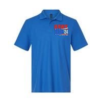 Hawk Tuah 2024 Spit On That Thang Softstyle Adult Sport Polo