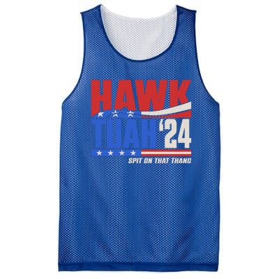 Hawk Tuah 2024 Spit On That Thang Mesh Reversible Basketball Jersey Tank