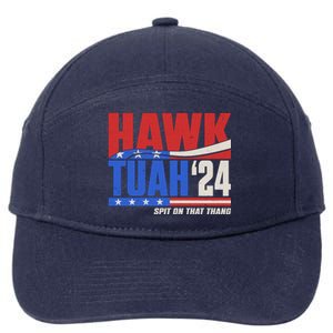 Hawk Tuah 2024 Spit On That Thang 7-Panel Snapback Hat