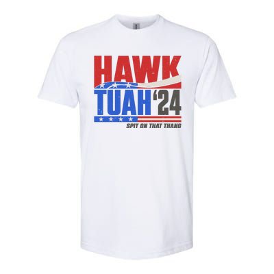 Hawk Tuah 2024 Spit On That Thang Softstyle® CVC T-Shirt