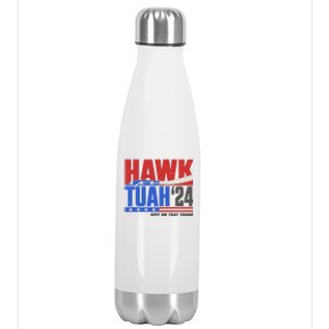 Hawk Tuah 2024 Spit On That Thang Stainless Steel Insulated Water Bottle