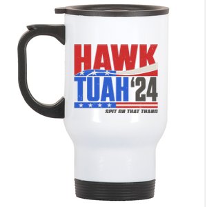 Hawk Tuah 2024 Spit On That Thang Stainless Steel Travel Mug